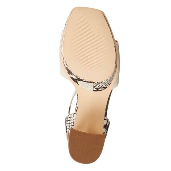 GUESS Los Angeles RIPPA Women's Platform Ankle Strap Block Heel Sandals Size 10 - Picture 6 of 8